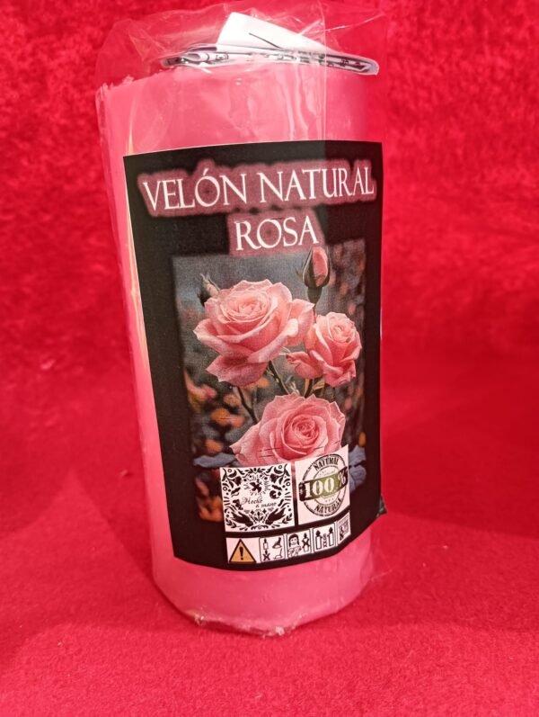 Velón aromático de Rosas